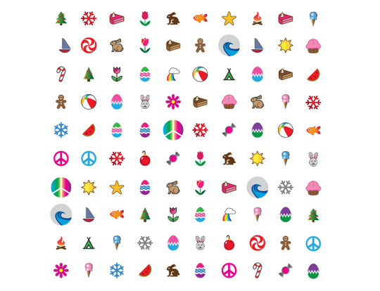 Invisalign Stickables™ Feiertagsmotive