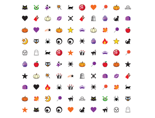 Invisalign Stickables™ Halloween-Motive